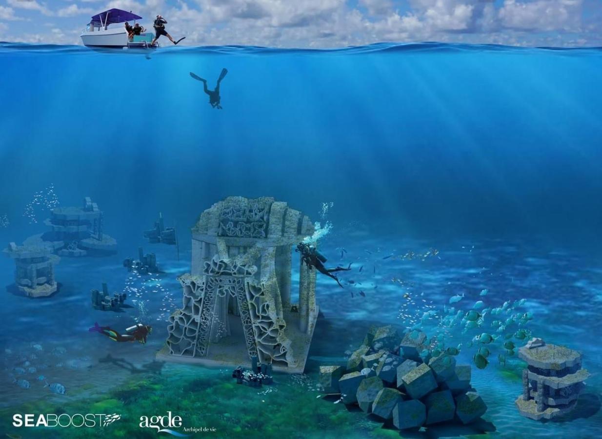 Studio Chaleureux Au Cap D'Agde Exteriér fotografie